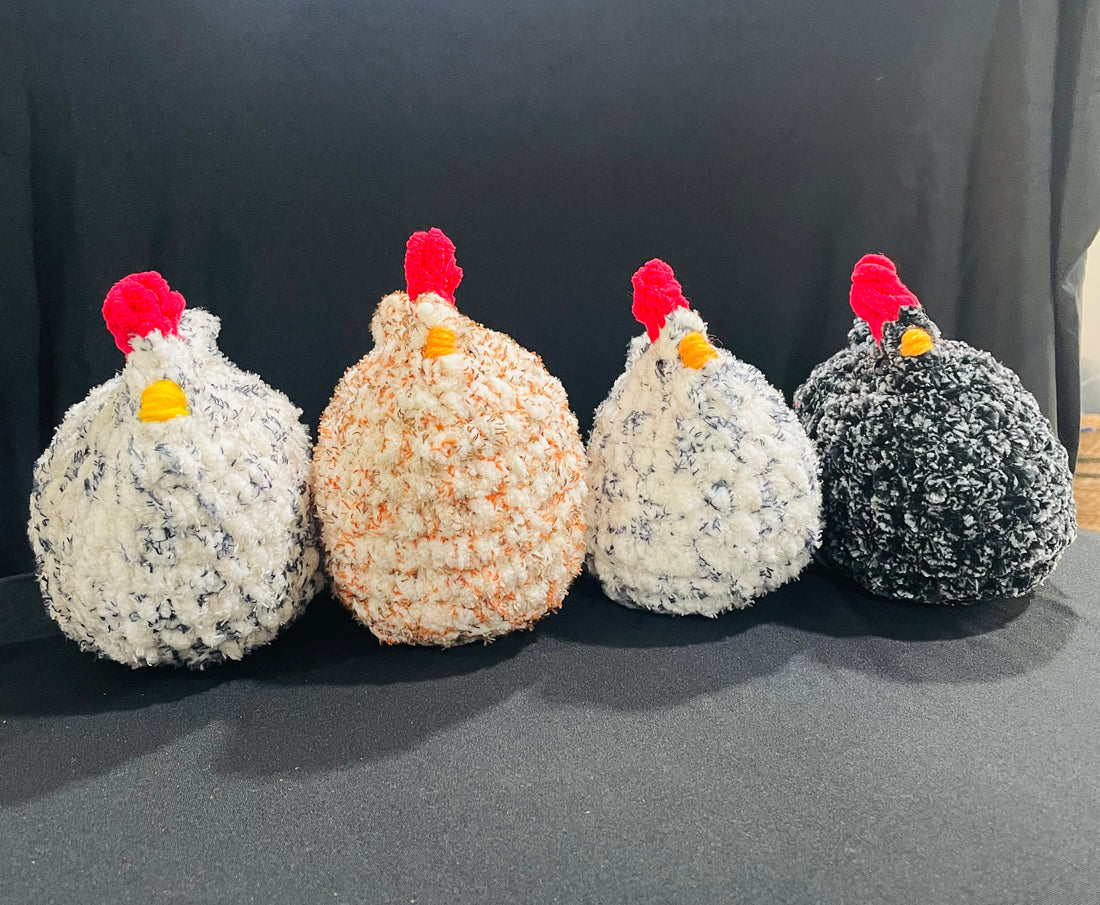 Crochet Chicken Plush