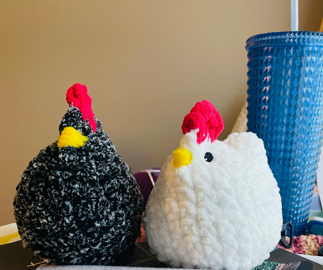 Crochet Chicken Plush